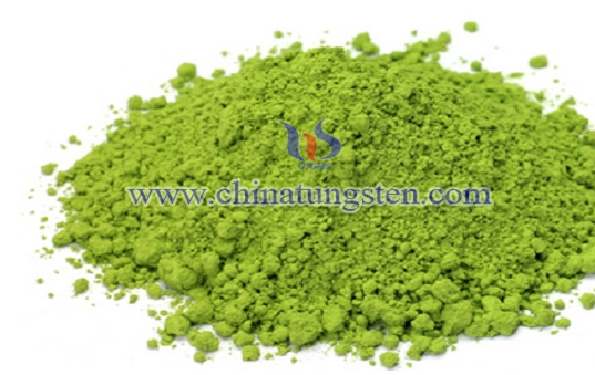 yellow tungsten oxide photo yellow tungsten oxide photo