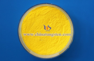 Jaune d'oxyde de tungstène Jaune d'oxyde de tungstène