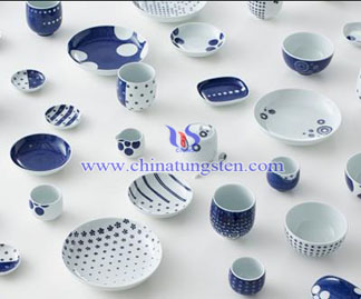 ceramica con l'immagine smalto