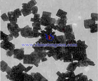 yellow tungsten oxide TEM image