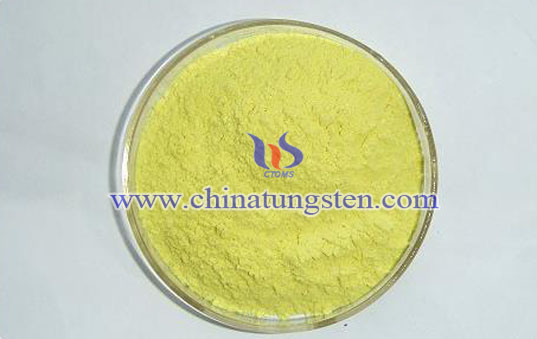 Sarı tungsten oksit YTO resmi