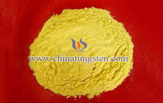 yellow tungsten oxide powder photo yellow tungsten oxide powder photo