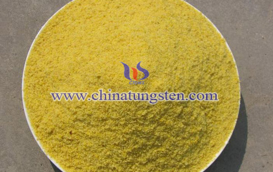 yellow tungsten oxide powder photo yellow tungsten oxide powder photo